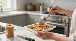 Frozen Peanut Butter Bars