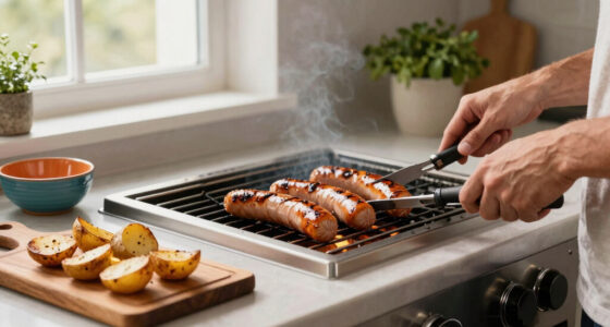 Grilled Sausage With Potatoes