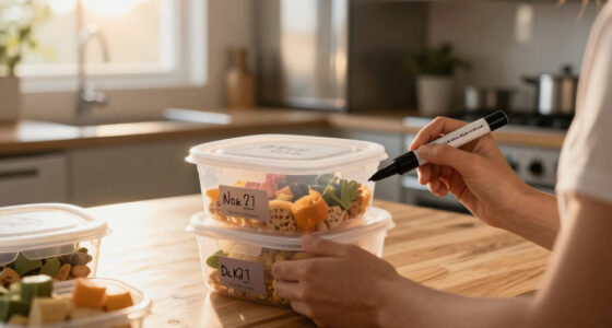 How to Label Meal-Prep Containers: Dates, Contents, and Simple Systems