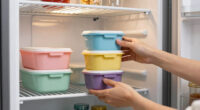 Stackable Container Systems: Saving Fridge and Cabinet Space