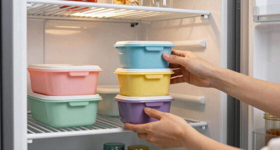 Stackable Container Systems: Saving Fridge and Cabinet Space