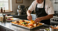 How Florida Tavern Makes Nachos So Every Chip Gets Perfect Topping Mix