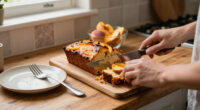 Peach Cobbler Loaf