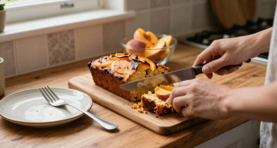 Peach Cobbler Loaf