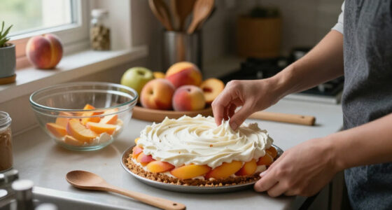Peaches And Cream Icebox Cake