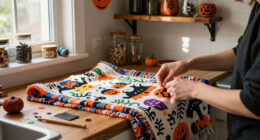This Beloved Anthropologie Blanket Got A Halloween Makeover