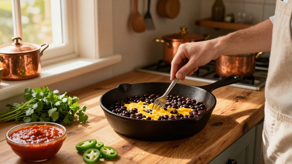 Enchilada Black Beans