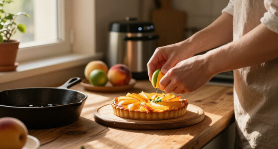 Tarte Tatin Di Pesche E Lime