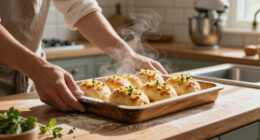 Tear & Share Garlic Bread Rolls