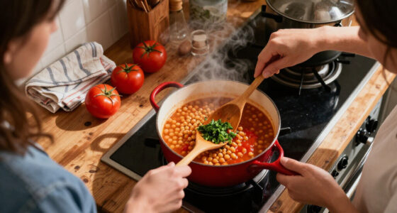 Chickpea And Tomato Joined Soup Squad!