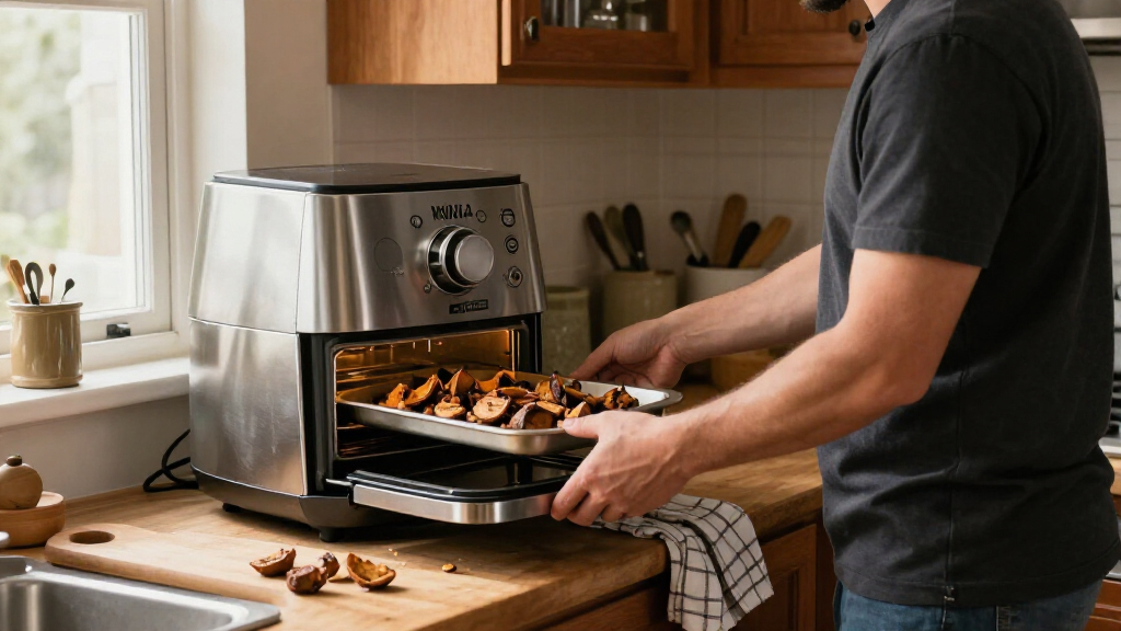 Ninja's Sellout Alternative To An Air Fryer Is Finally Back In Stock – Here's Why You'll Want To Snap Up The 2-In-1 Appliance Asap